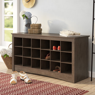 Manzanola shoe storage discount bench